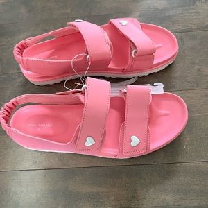 Stoney clover pink comfy sandals